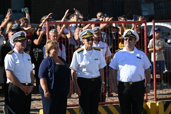 Arribo del buque ROU 04 “General Artigas”